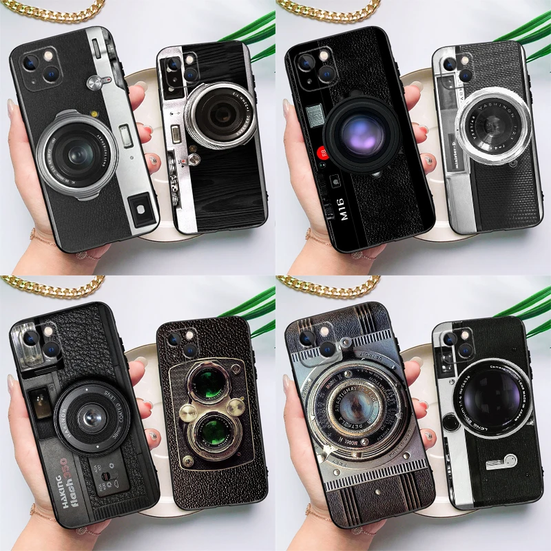 

Винтажный чехол для камеры для OPPO Reno 7 8 Lite 8T 10 11 12 13 Pro 12F 13F 14F OPPO Find X8 X6 X5 X9 Pro Cover