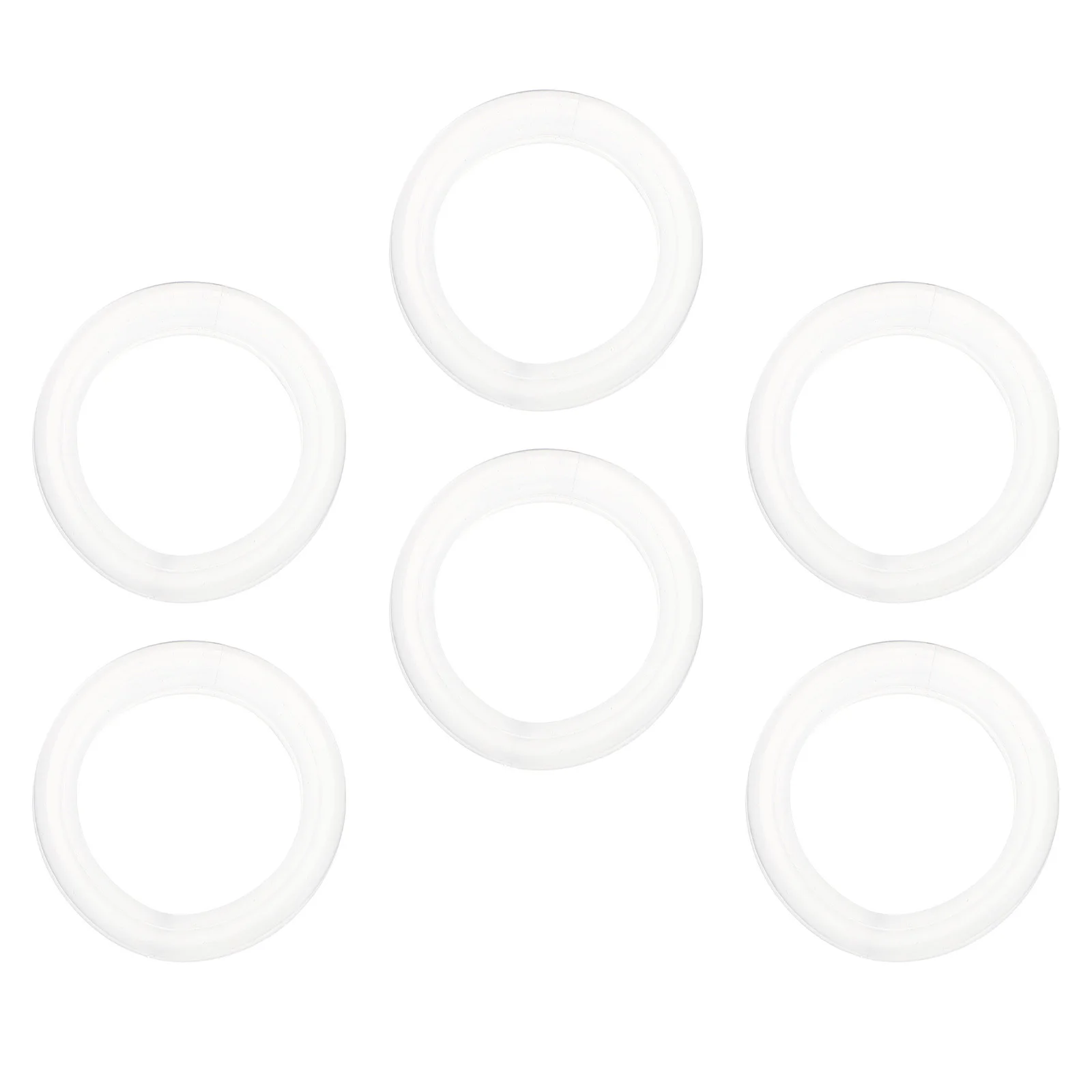 

6Pcs Silicone Scissors Finger Rings Supple Comfortable Finger Protectors for Pet Grooming Hairdressing Scissor Accessories