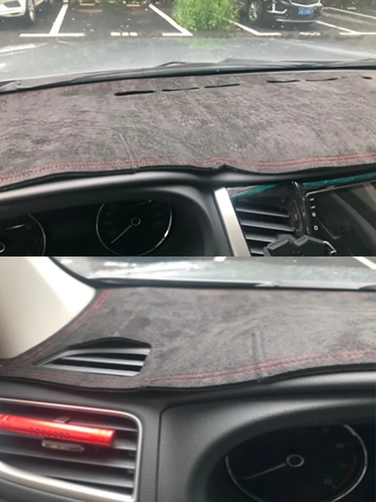 

For Mitsubishi Pajero Sport Mk3 III KS5 2015-2023 Car-Styling Dashmat Dashboard Cover Instrument Panel Insulation Pad Ornaments