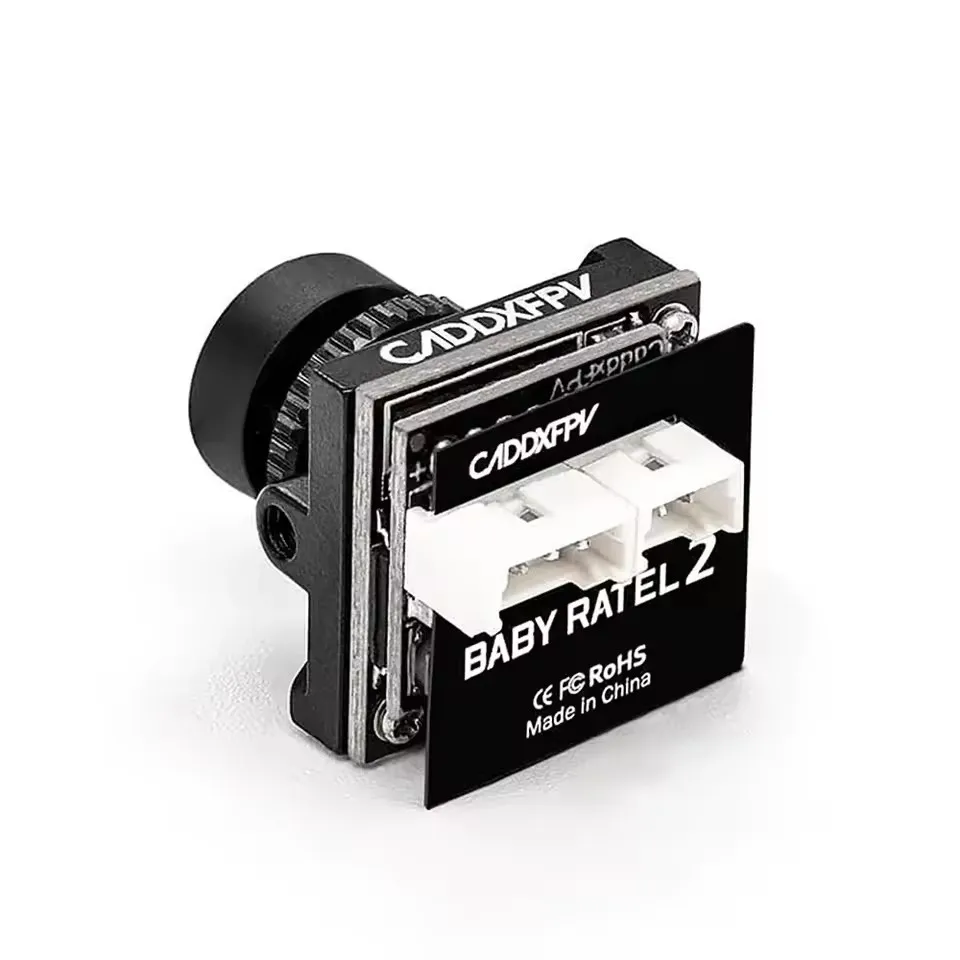 CADDX Bebé Ratel 2 Nano 1200TVL FOV165 °   Sensor Starlight NTSC y PAL CVBS cámara FPV de baja latencia para RC Freestyle FPV Drone