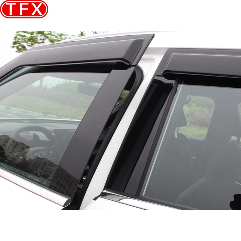 For Geely Cityray 2024 2025 Car Styling Exterior Visor Vent Shades Window Visor Sun Rain Guard Deflector Auto Accessories