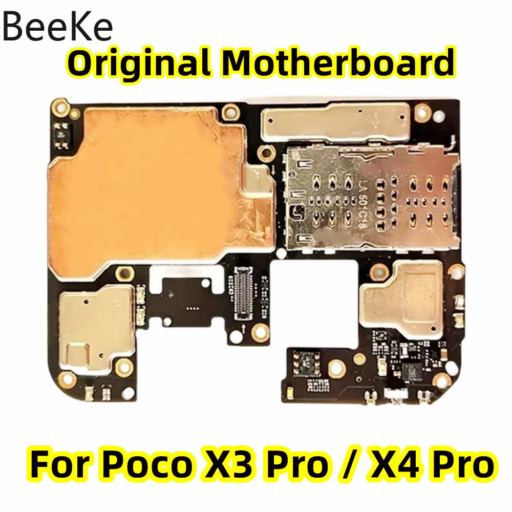 

Motherboard Original For Xiaomi POCO X3 X4 Pro Mainboard Unlocked Logic Main Board Circuits Work Well 128GB 256GB Global Replace