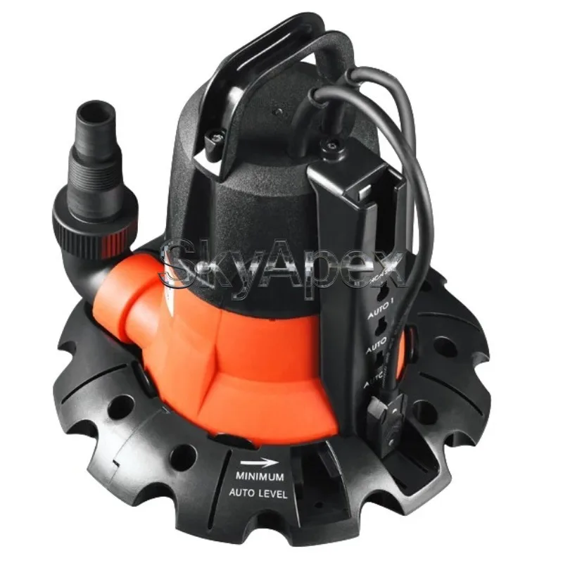 Low Water Level Automatic Basement Shallow Floor Home Drainage Bottom Suction Submersible Pump