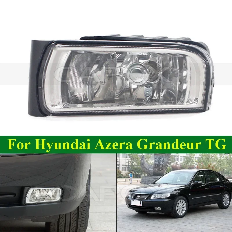 CAPQX For Hyundai Azera Grandeur TG 2006 - 2009 Front Bumper Fog Light Fog Lamp Driving Light Lamp Foglight Foglamp