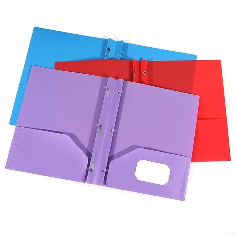

Letter Size File Organiser with 3 Prong Double Pocket for School Office Supply