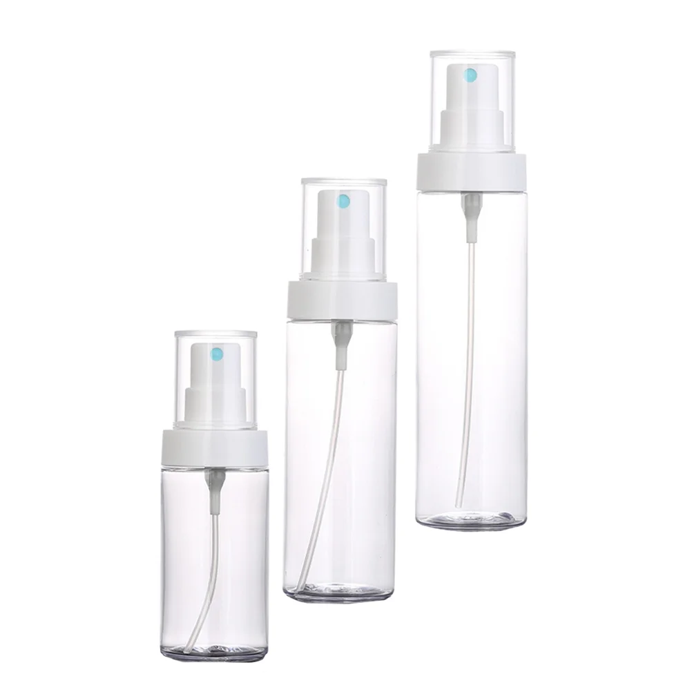 3 Pcs Spray Bottles Refillable Perfume Water Sprayer Plants Mist Atomizer Travel