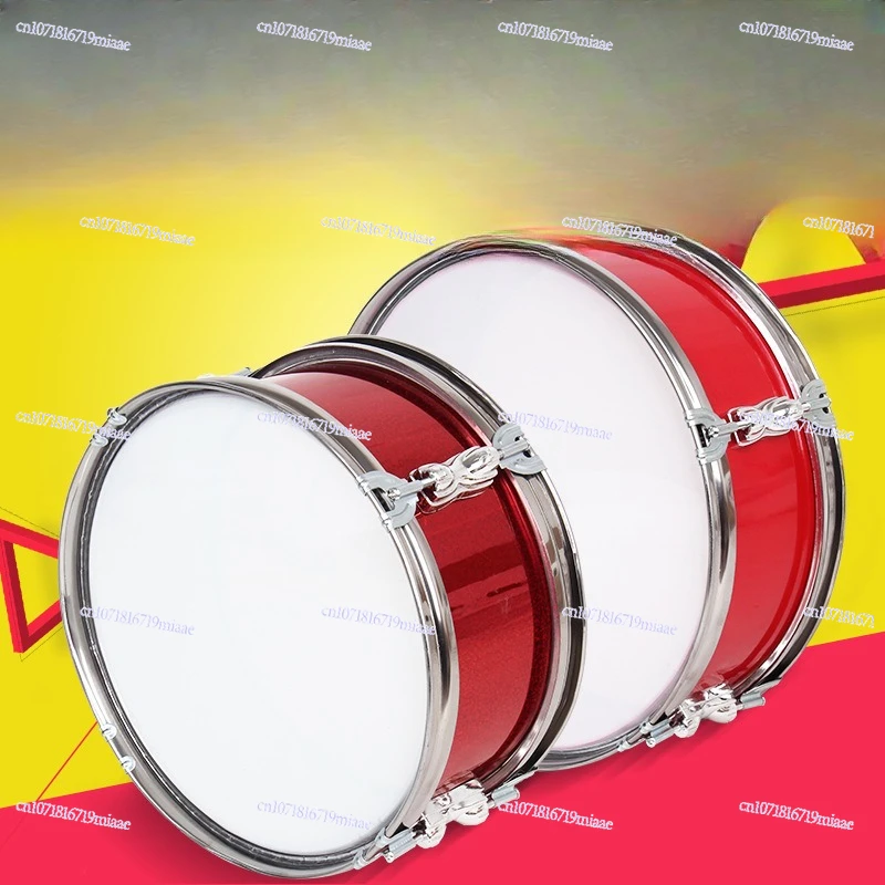 Drum and Bugle Snare Drum Adult Musical Instrument Military Band Snare 11/13/14 Inch Student Team