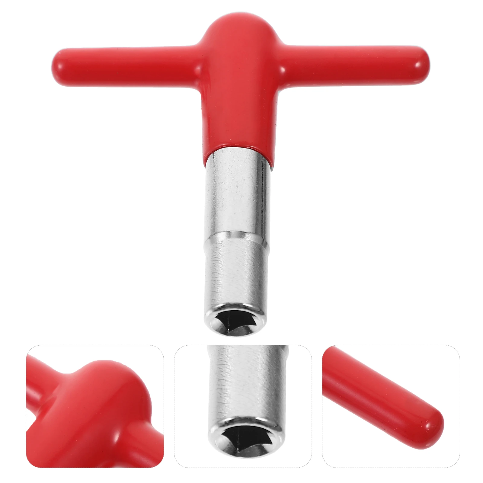 

T-Shaped Universal Key Metal Wrench Tool For Drummers Beginners Sturdy Light Weight Small Size Easy Installation Tuning Most