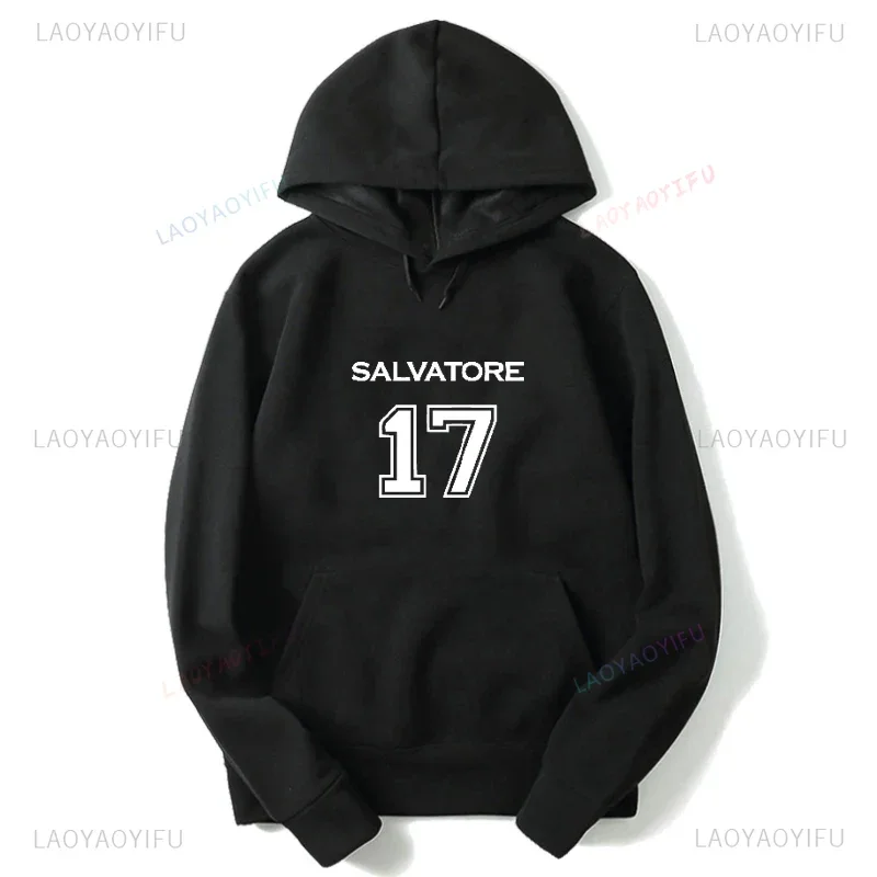 2024 Vampire Diaries Hoodie Unisex Hoodies Long Sleeve winter Jumper Sweatshirt Boyfriend Gift Casual Hooded Coat Streetwear