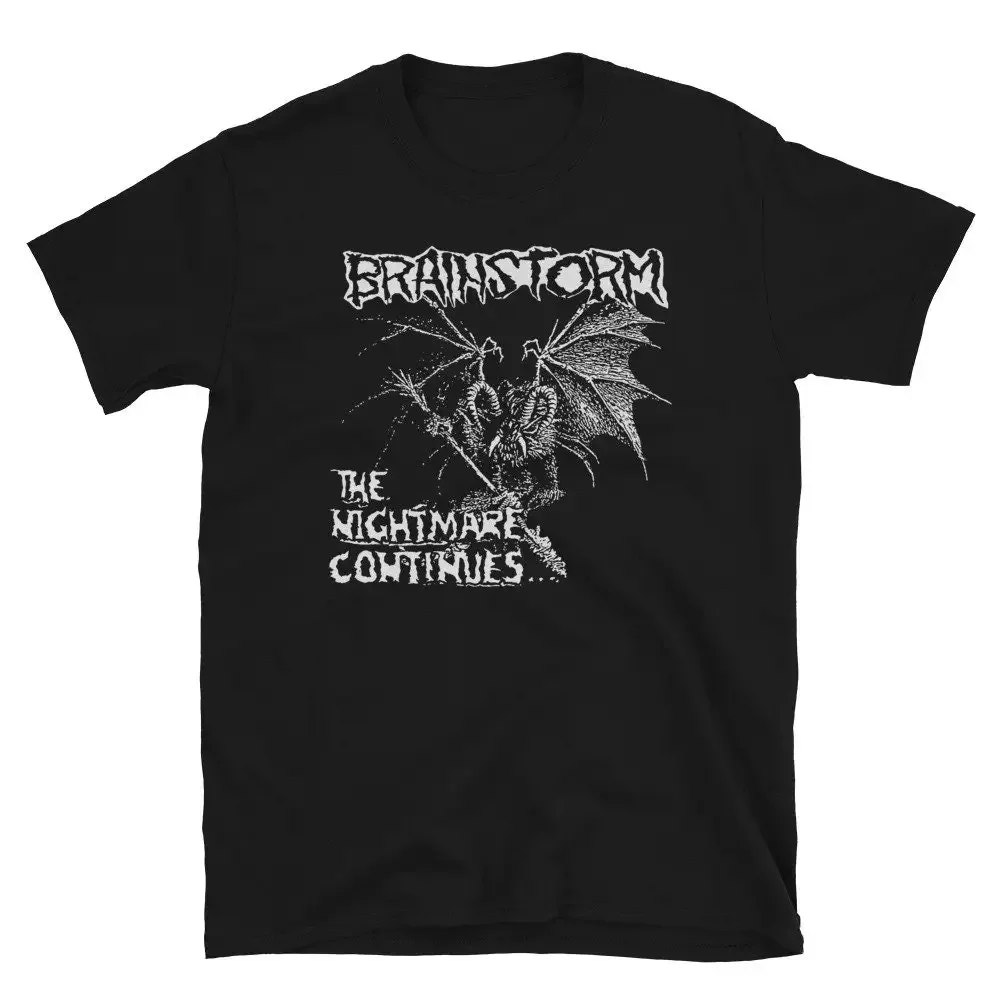 BRAINSTORM The Nightmare Continues shirt