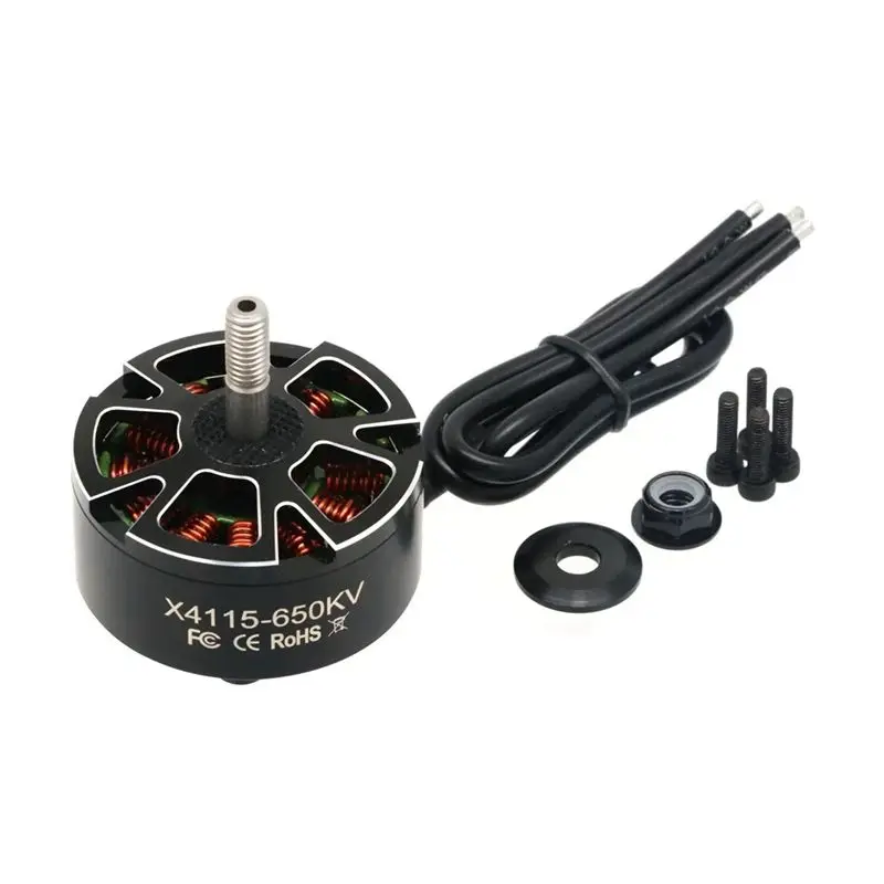 

Бесщеточный двигатель X12A-X4115 650KV для радиоуправляемых мультироторных квадрокоптеров, мотор для дронов 3-8S, запчасти для FPV-дронов для фристайла