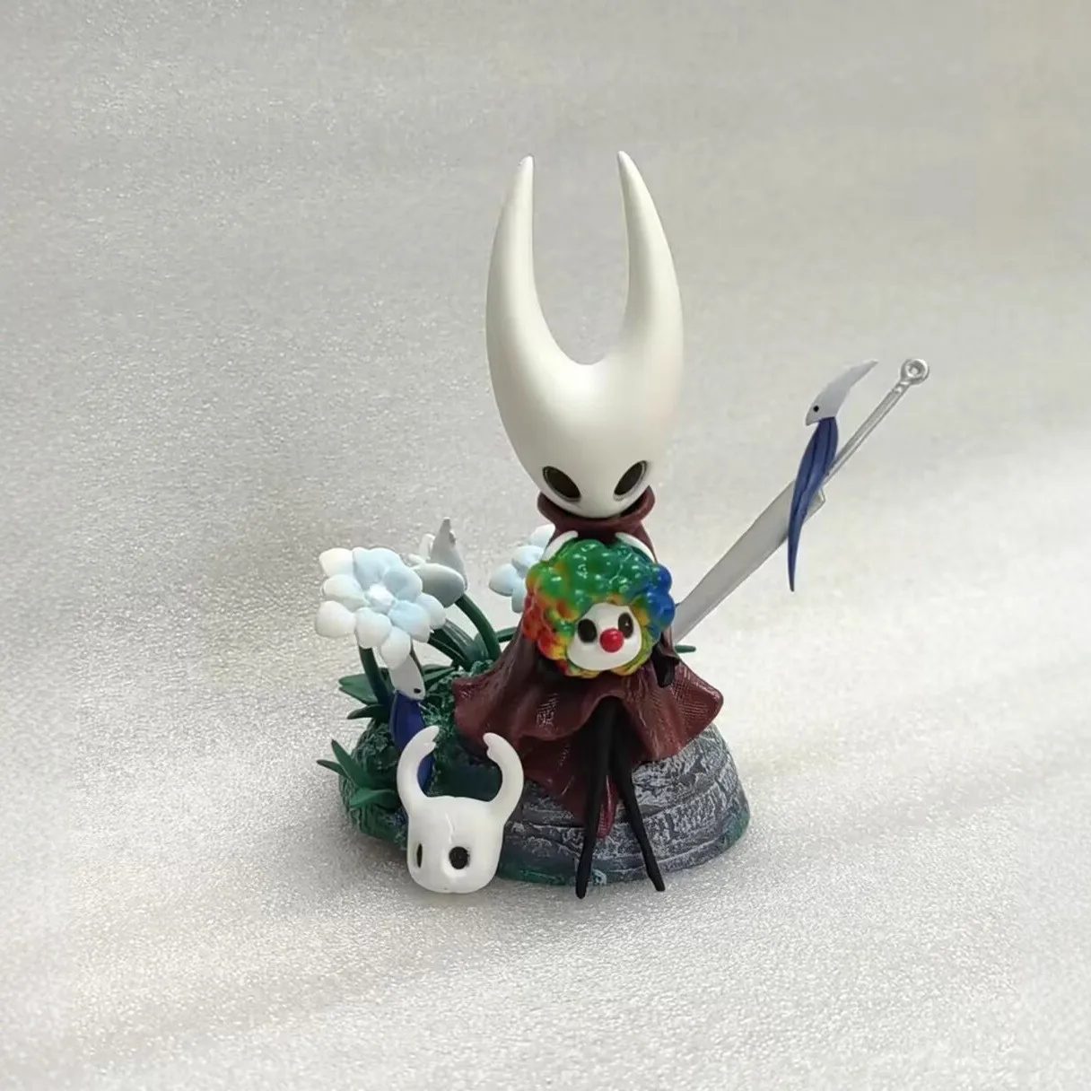 Juego Hollow Knight figura de Anime decoración de escritorio Hornet Sherma PVC figura de acción juguete de modelos coleccionables niño cumpleaños regalos de navidad