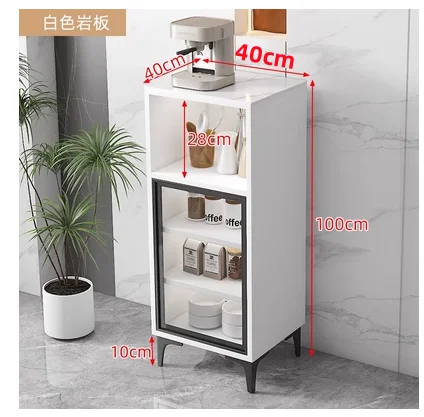 Slate tea cabinets, living rooms, kitchens, offices, tea bars, coffee machines, and single-door cabinets