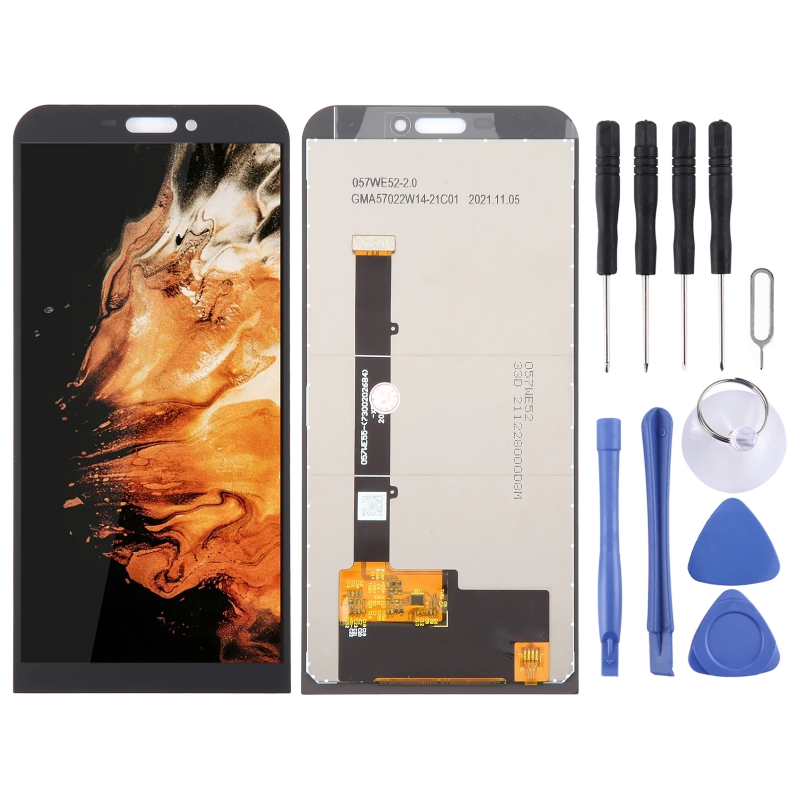 

LCD Screen For AGM H3 with Digitizer Full Assembly