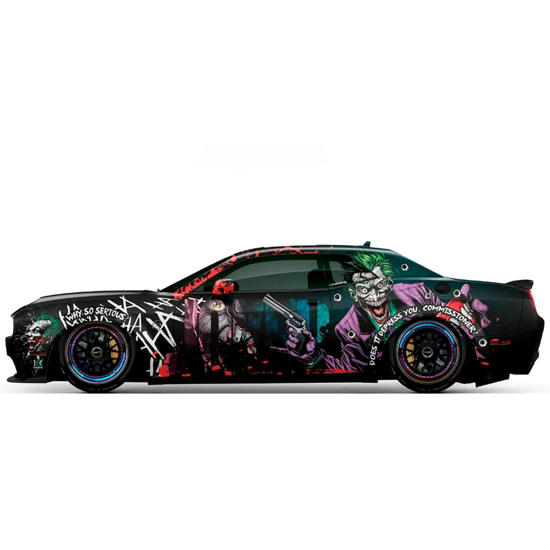 Quality PET Custom Design Pattern Luxury Vehicle Wraps Colour-Changing Car Wrap Vinyl Print Rolls