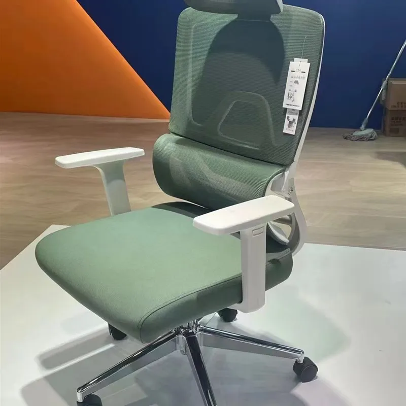 ​Gaming Ergonomic Computer Chair Breathable Mesh Seat With Reclining Function Adjustable Lumbar Support Home Office​ Furniture