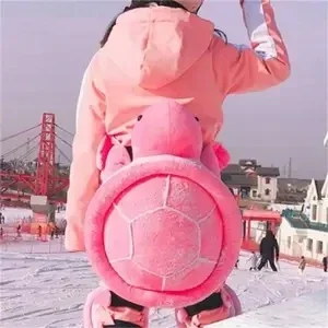 Skiing Hip Protectors Anti-Fall Gear Buttocks Skating Sports Adult Child Protective Gear Knee Pads Cute Turtle Bear Soft Warm