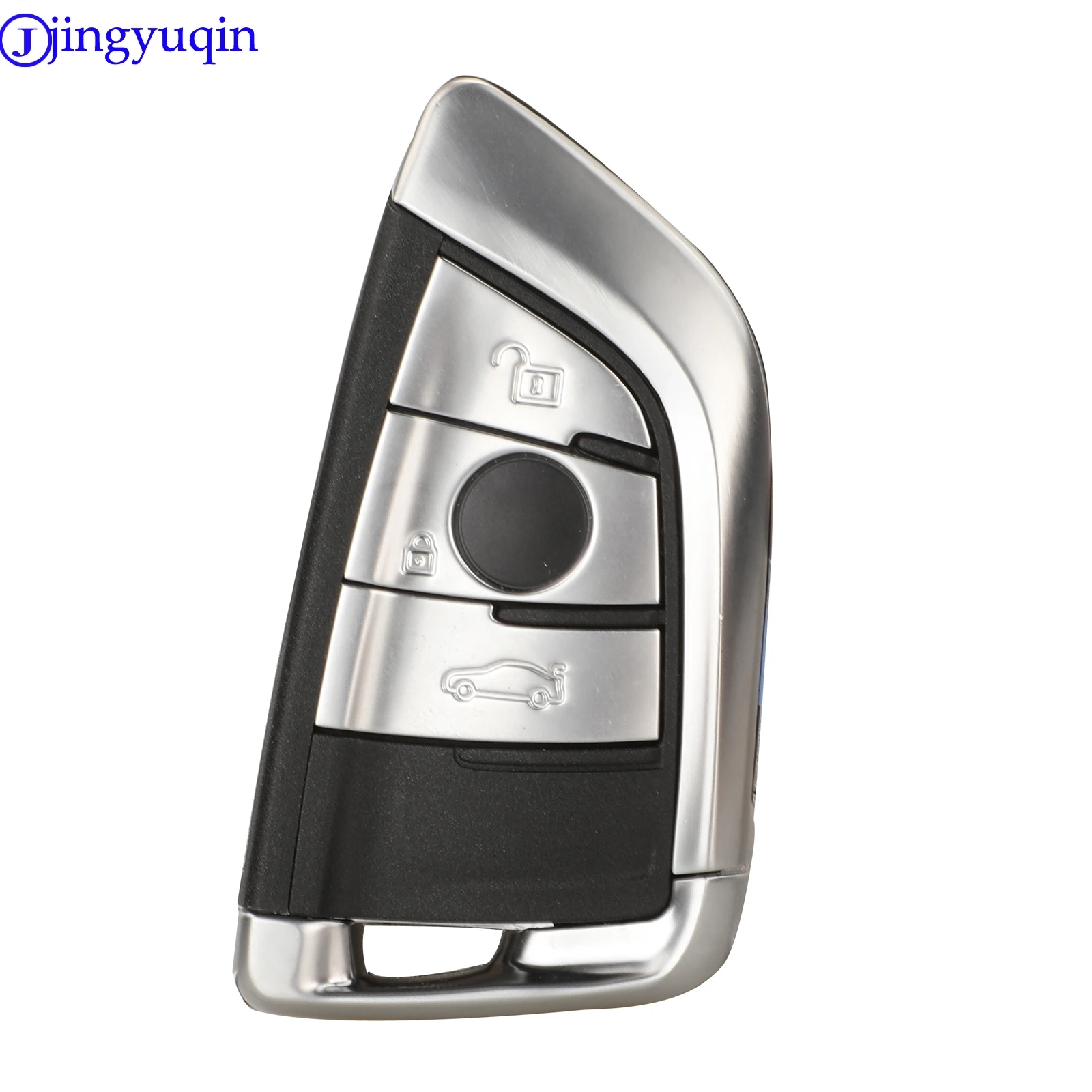 Jingyuqin New Remote Car Key Case Cover Fob Shell For BMW X1 X3 X4 X5 X6 F15 F16 F48 G30 G38 525 540 730 740 1 2 5 7 Series 218i