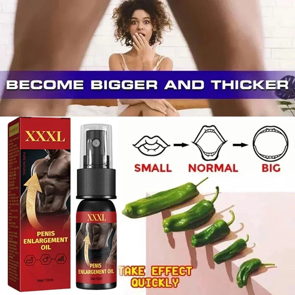 Penis Enlargement Oil Sex spray Man Bigger Dick Thickening Growth Massage Cock Erection Enhance Orgasm Delay Men Care Products