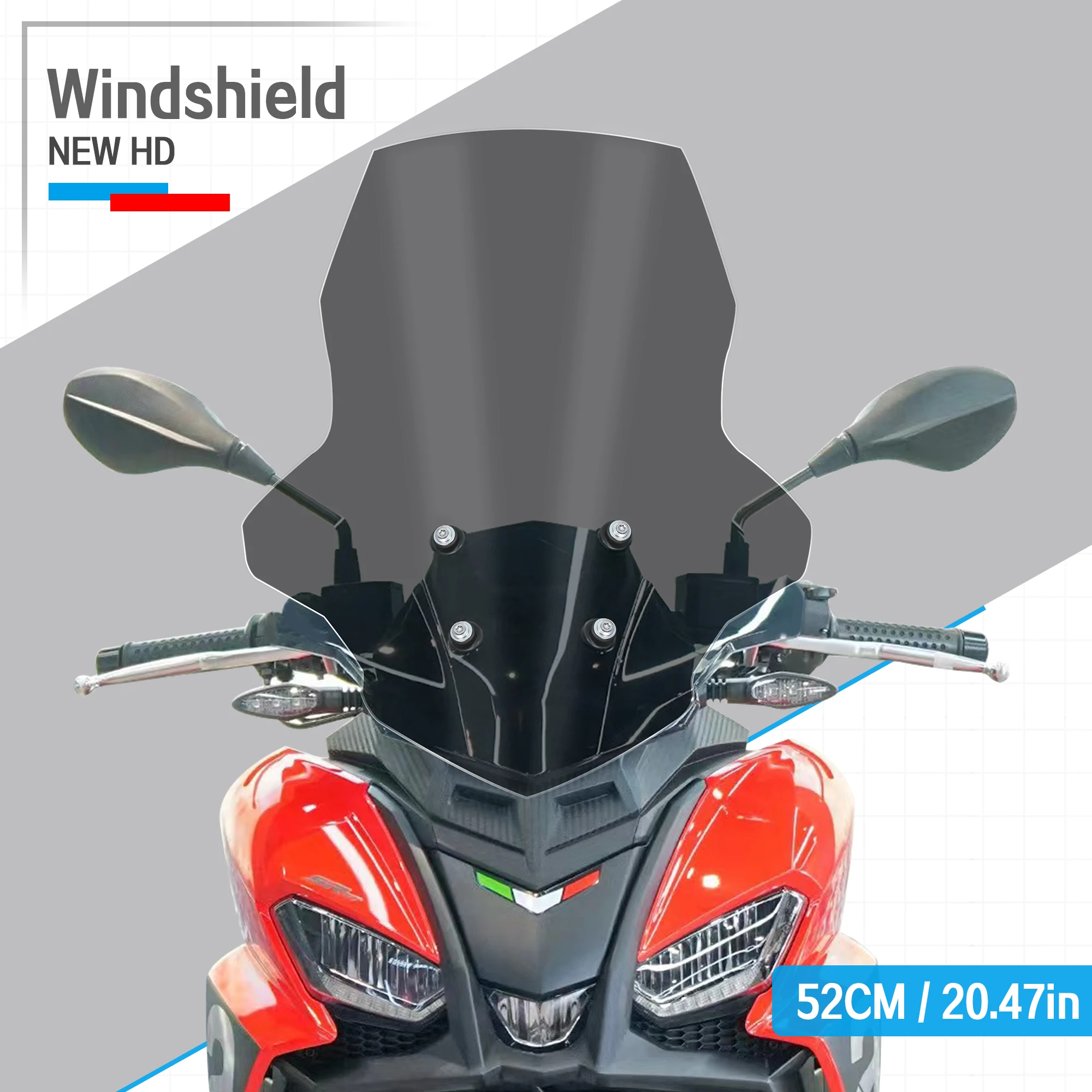 Motorcycle  Aprilia SR GT 200 Windshield Modified Windshield Modified Front Windshield For Aprilia SR GT 200 SRGT200