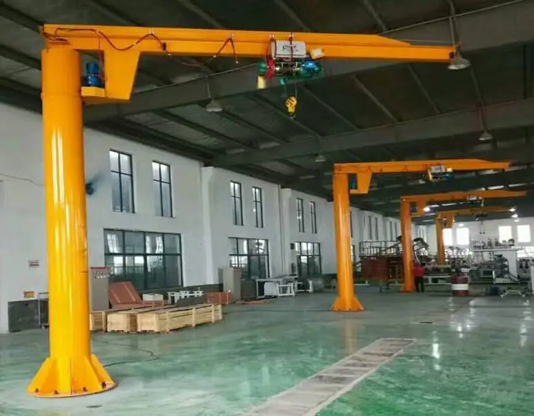 2026 New Design China Supplier 1500kg 500kg Small Portable Jib Crane Price 360 Gegree Rotation Column Fixed Jib Crane