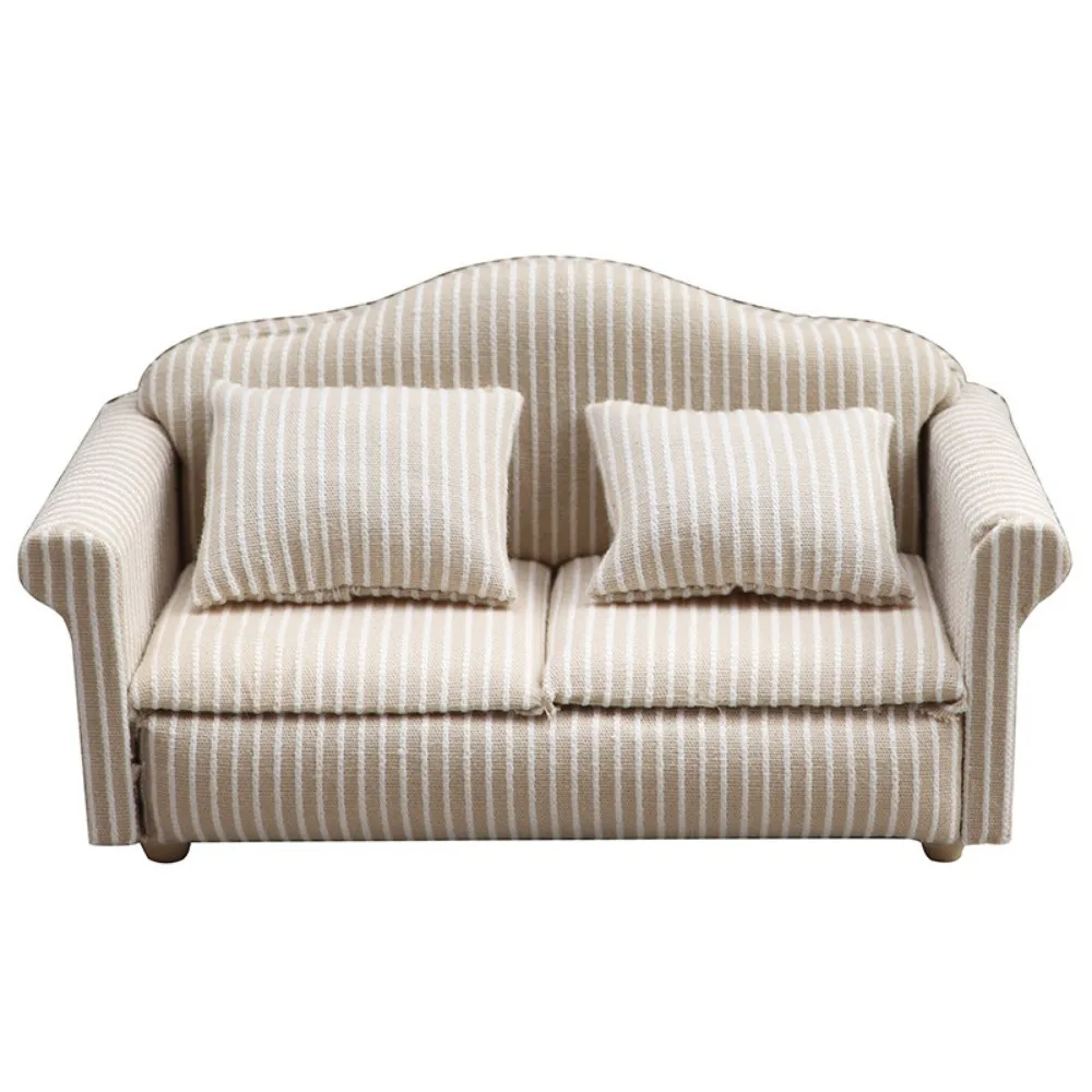 

Mini 1:12 Dolls Sofa Pillows Set Cute Multistyles Simulation Dollhouse Furniture 8*6.5*7.5cm/13.5*6.4*7.2cm