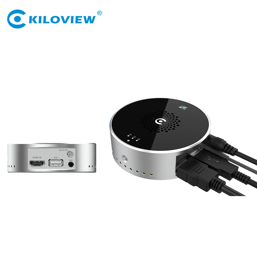 Kiloview U40 HDMI/USB/IP to NDI Converter 4KP60  Video Encoder Live  Camera Streaming PTZ POE Support