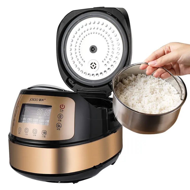 For Italian Home Big Capacity Desugar Rice Cooker 304 3L 4L 5L 6L Press Rice Cooker Black And Gold Electric Rice Cooker