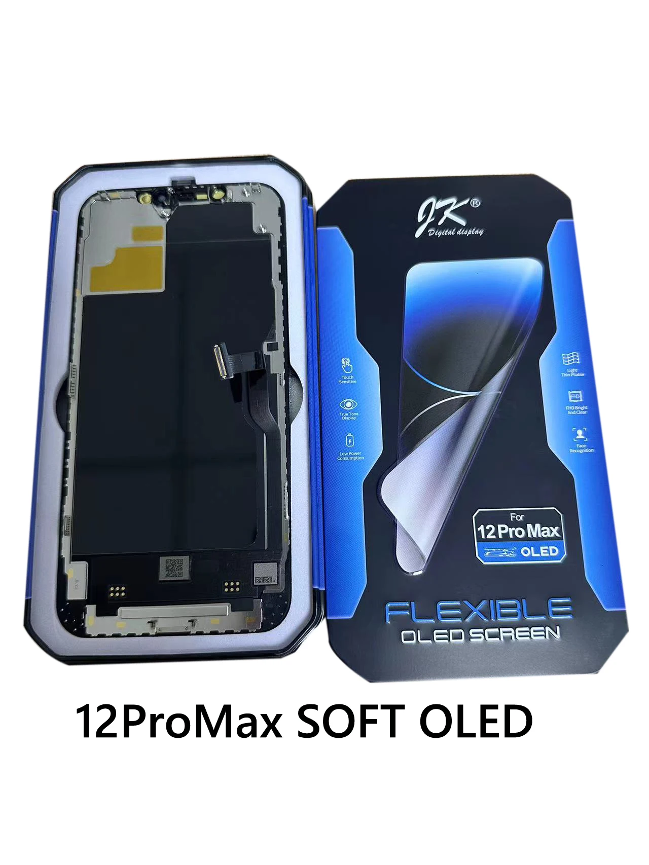 JK OLED شاشة الكريستال السائل بانتيلا استبدال آيفون 11Pro 12PRO 13 14 15 16 14Pro 15Pro ماكس محول الأرقام شاشة تعمل باللمس كاملة #6