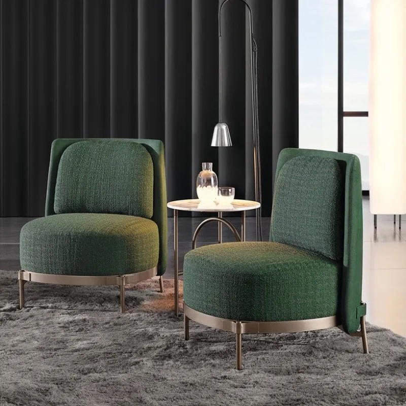 Rezeptions-Hotelstuhl, Sofa, Business-Stuhl, einzelner Stuhl mit hoher Rückenlehne