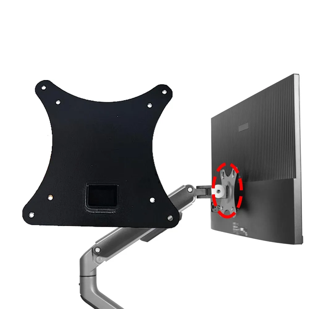 VESA adapter for Acer QG240Y QG270H3 monitor Arms Stands and Wall Mounts 75x75mm & 100 X 100mm QG240YH3 QG240YS3 QG270H3 XF270S3
