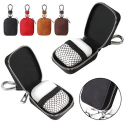 1PC PU Leather Protective Case Bluetooth Earphone Protective Case Anti Lost Storage Bag Accessories For Apple Airpods Pro 3 2 1