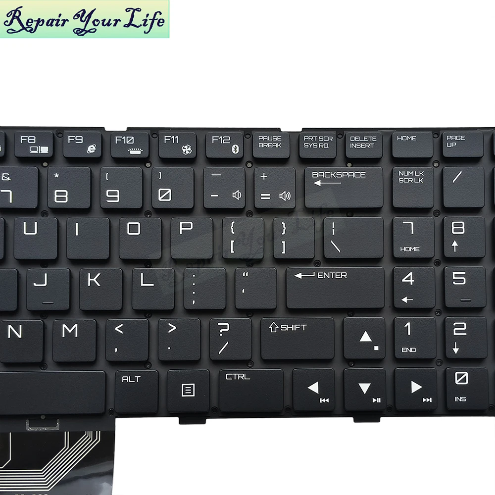 V6387C US English RGB Backlit Keyboard D0K-V6387C DOK-V6387C NB-17-6387C-10-B0-US Laptop Keyboards/Teclado Colorful Backlight