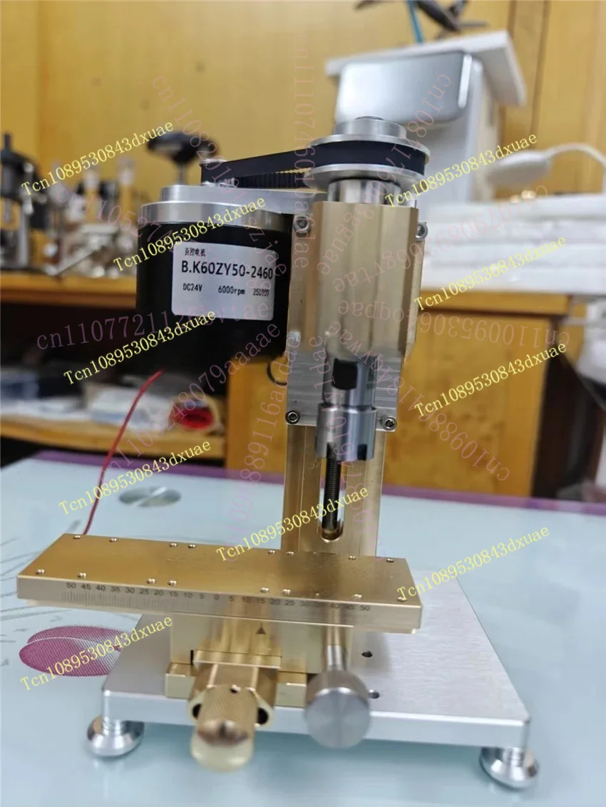 110-220V Watchmaker Tool Mini Milling Machine Desktop Drill Press Accuracy Tolerance 0.01mm Integrated Milling Drilling Machine
