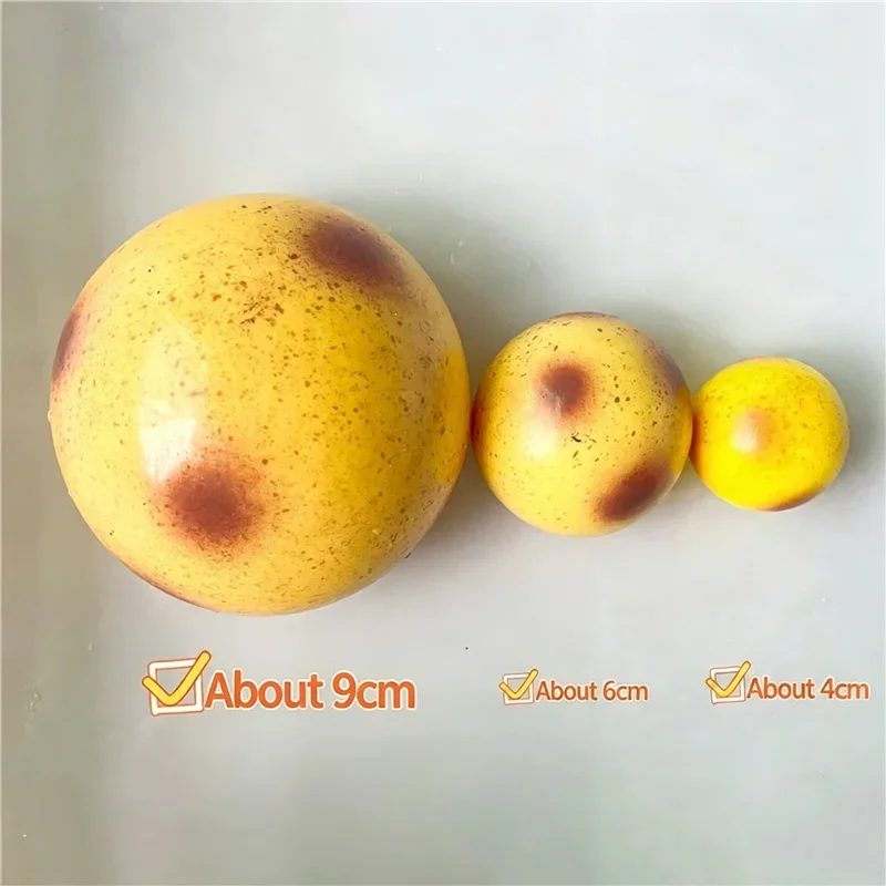 Realistic Potato Shape Fluid Slow Rebound Squishy Toy Soft Fidget Squeeze Ball Stress Relief Decompression Toy 3 Sizes L M S