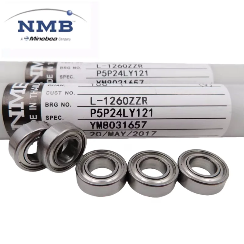 50pcs original NMB bearing R L-520 415 620 525 630 740 830 840 850 940 1040 1060 1170 1260 1280 1480 ZZ 2*5*1.5 mm open bearings