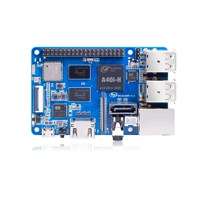 Banana Pi BPI-M2 Berry Allwinner A40i Quad-core -A7 CPU 1GB DDR3 With SATA BT4.0 Support Linux Raspberry Pi and Orange Pi