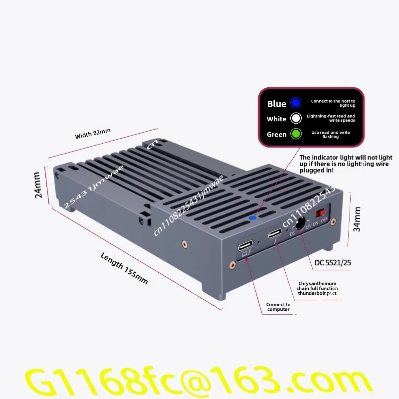 3/4/5 Computer Desktop Video Dit Storage Single Disk U2U3 Hard Disk Base