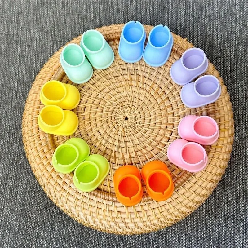 Chaussures de poupée Labubu V1 V2, couleur 17cm, bottes mignonnes, accessoires, chaussures décontractées pour le récréation