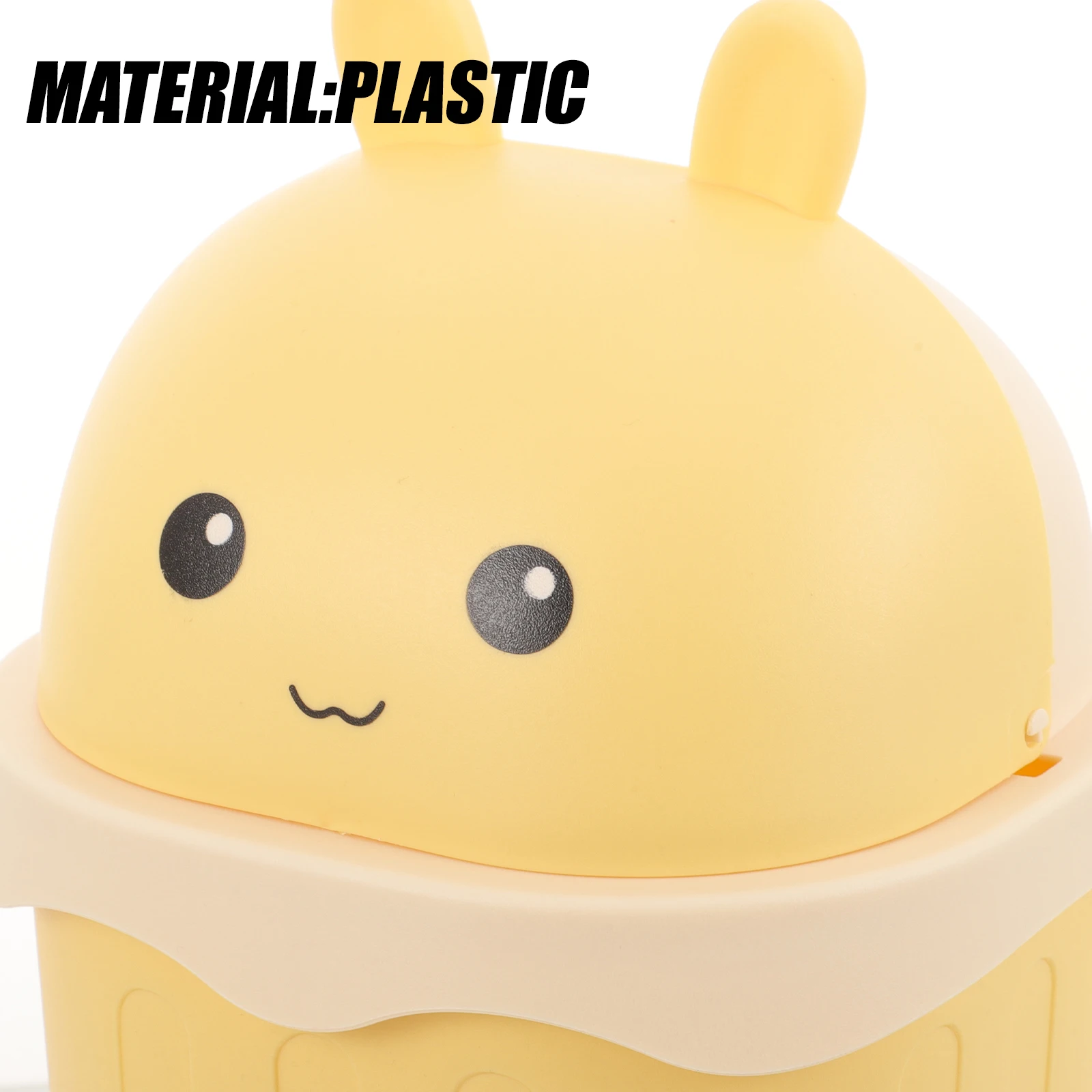 

Creative Mini Trash Can Desktop Garbage Bin Cute Cartoon Style Compact Waste Basket For Office Home Space Saving Small Garbage