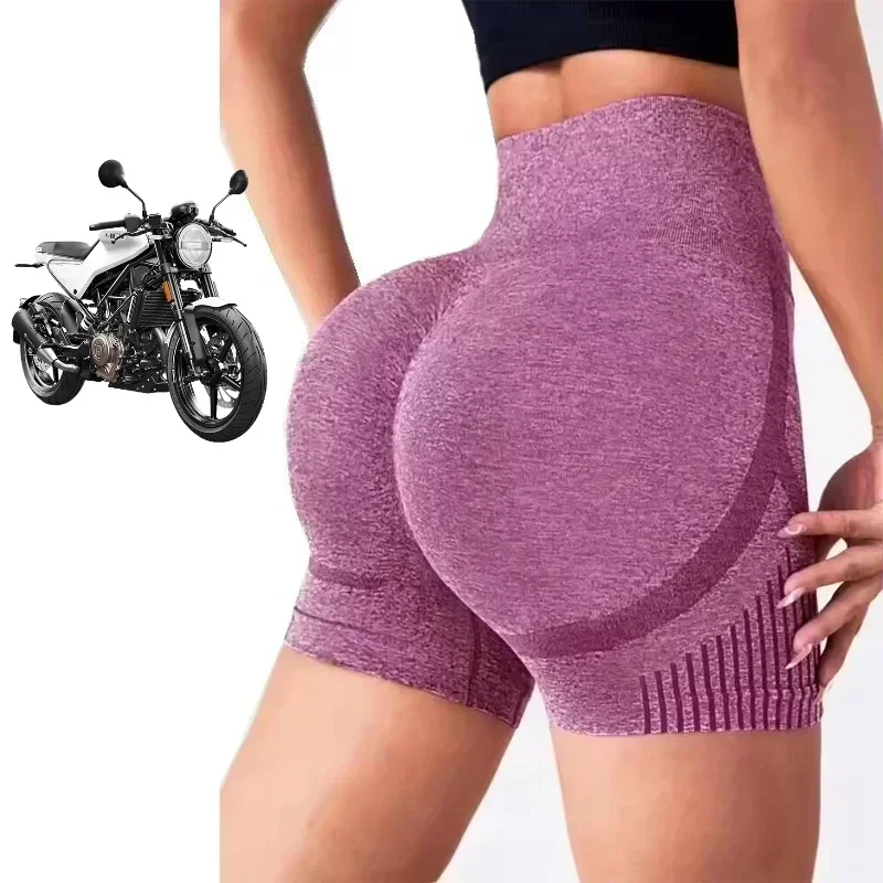 Women's Sports Yoga Shorts Sexy Peach Buttocks Quick Drying Breathable Comfort Pants Running Sports and Fitness Amagi