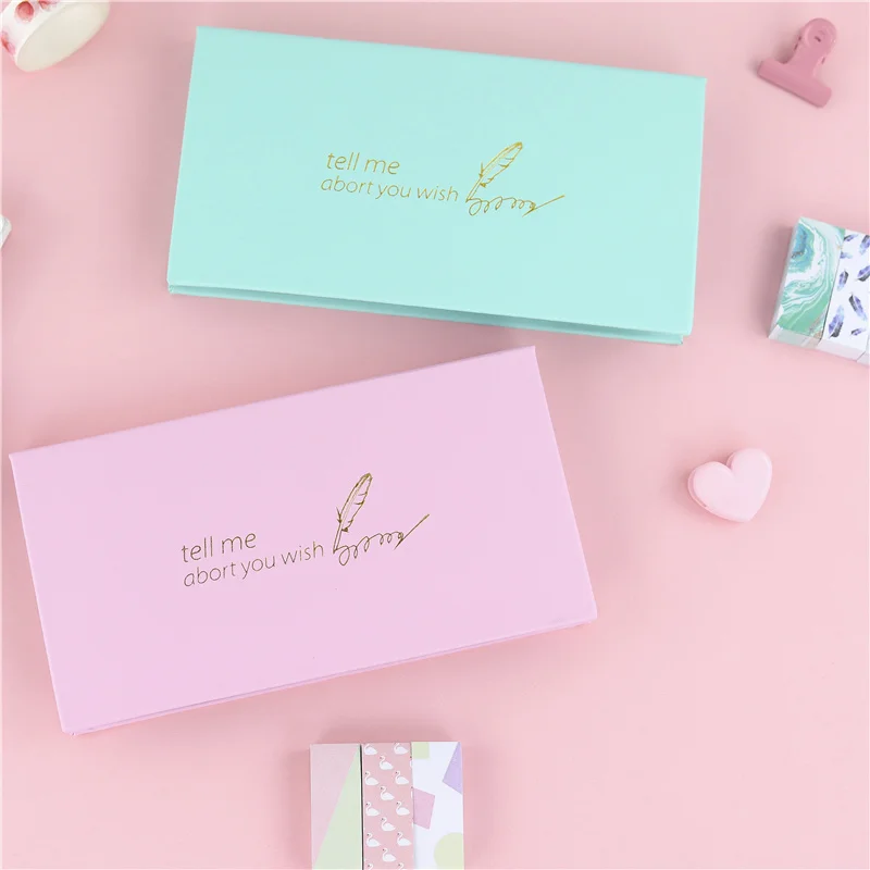 1 مجموعة لطيف ملاحظات لاصقة مجموعة Kawaii مذكرة الوسادة مخطط ملصقات صفحة العلم للمدرسة الفتيات الأعمال مكتب ديكور القرطاسية #4