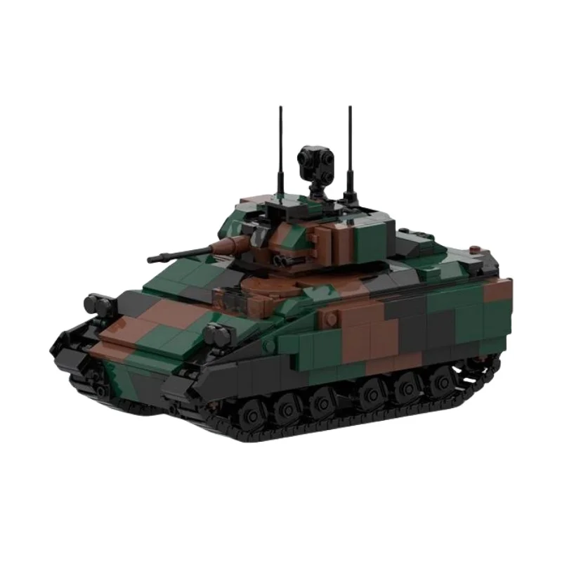 M2 M3 Bradley Tanks WW2 Military Models Armored Vehicle Building Blocks Abrams DIY Bricks Educational Toys for Kids Gift