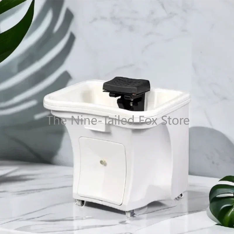 Salon Styling Chairs Porcelain Hairdressing Washbasin Shaving Chair Seats Spa Hair Shampoo Fauteuil Coiffure Bowl Stylist Wash