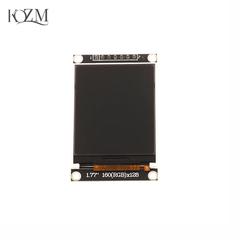 SPI Full Color TFT LCD Display Module, Fonte de Alimentação OLED, Substituir 1.77 ", 128160, 3.3V