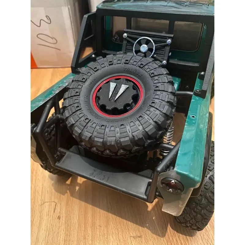 

3D Printed Rear Bed Roll Cage Rack & Spare Tire Mount for VP 1/10 VS4-10 Phoenix Portal RC Crawler Truck Factory Hole Direct Fit