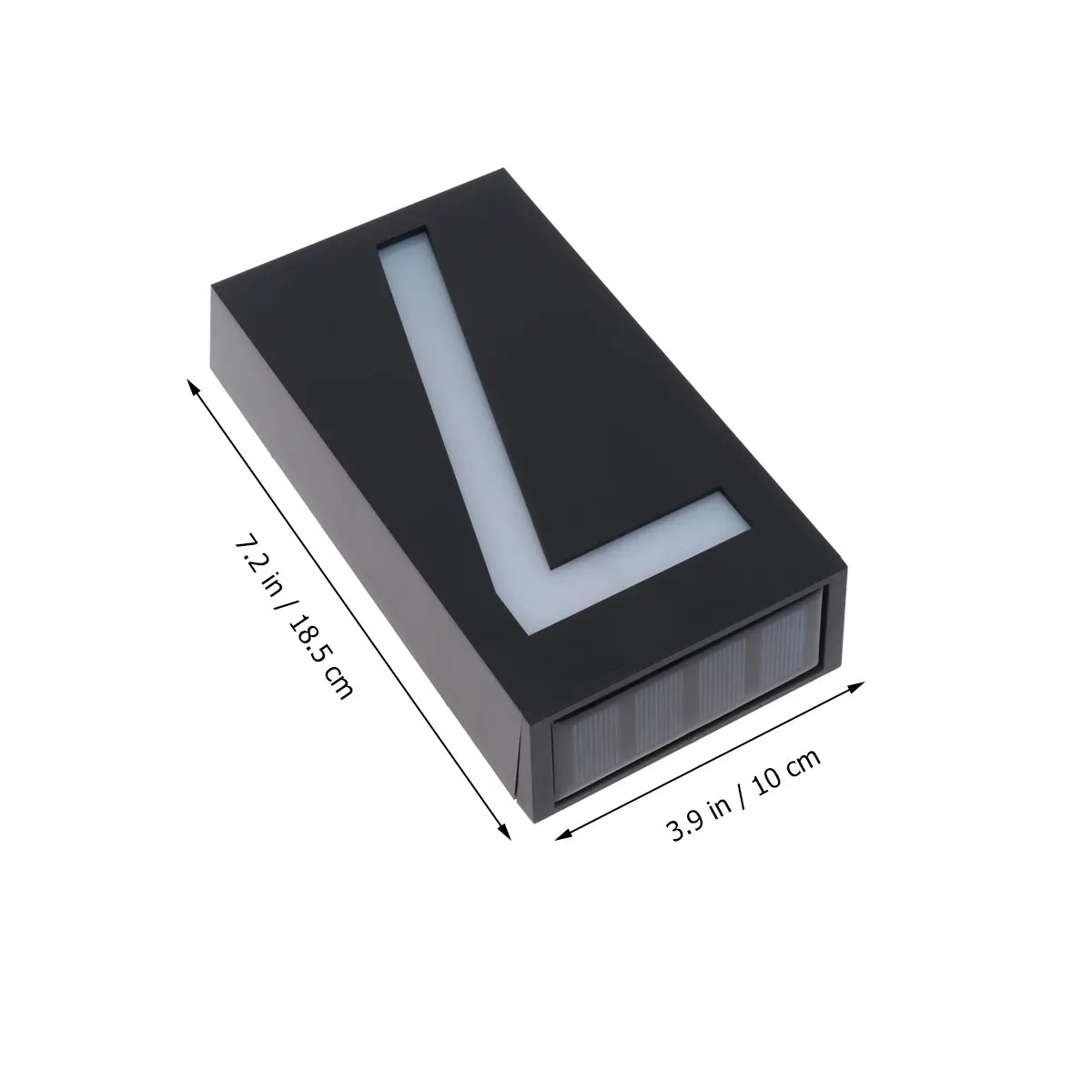 

Digital Light Solar Doorplate Number Lamp High Brightness Waterproof LED Path Signs Home Security