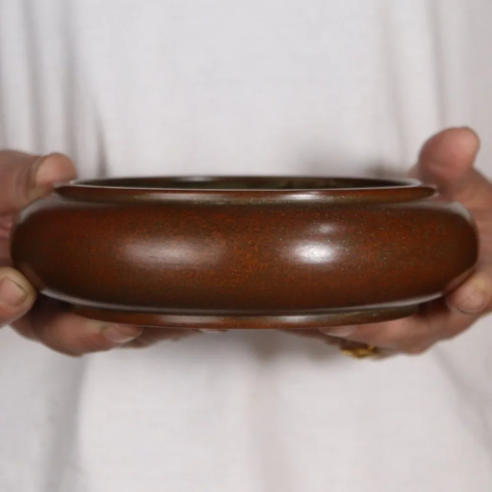 Vintage Bowl-Shaped Incense Burner with Round Base, Incense Holder, Home Decor