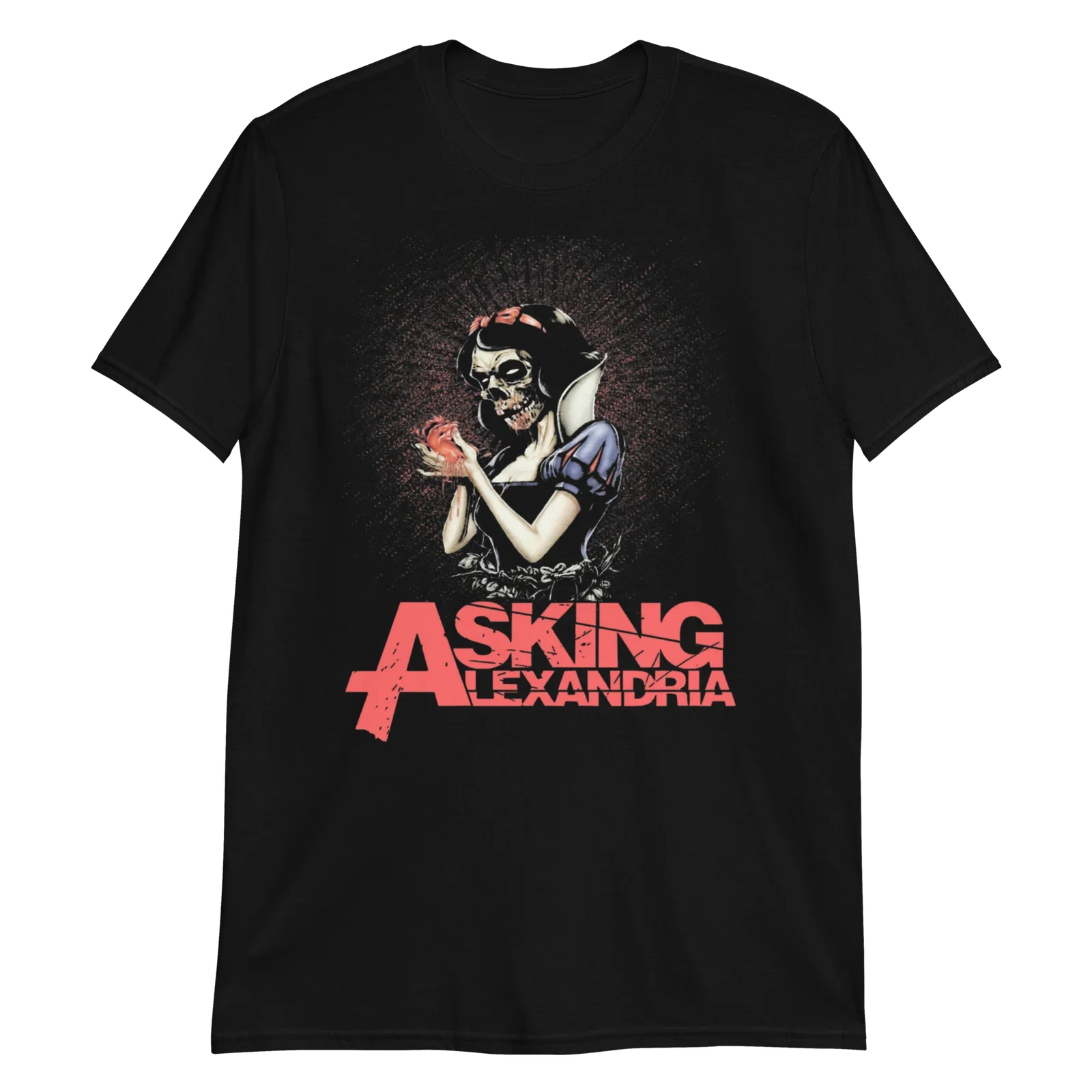 Asking Alexandria Zombie Princess Scene Kid Metalcore Band T-Shirt