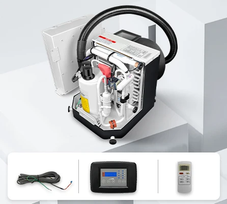 Boat Yacht Water-cooled Air Conditioning Unit 9000-36000 Btu Self-contained AC with Automatic Drain Pump